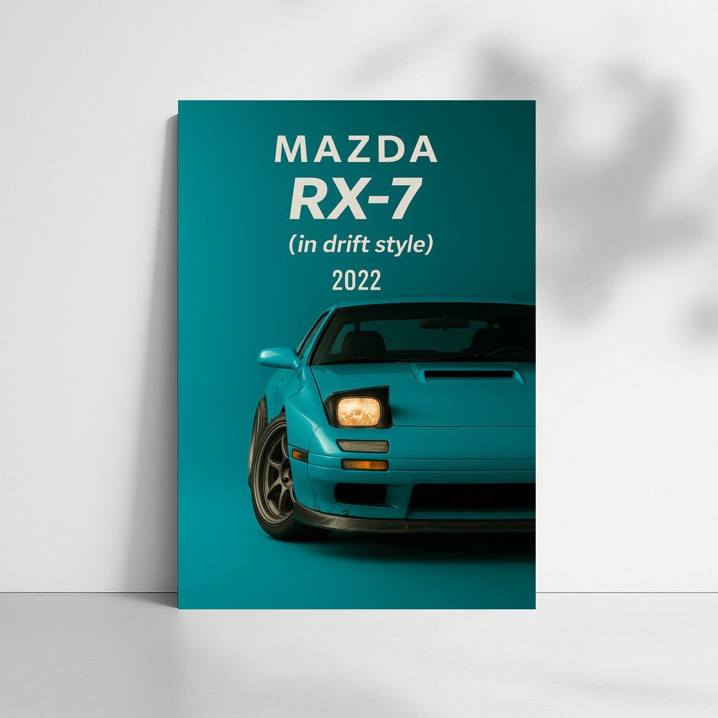 Drift Energy Mazda RX-7 FC3S: Speed in the Interior