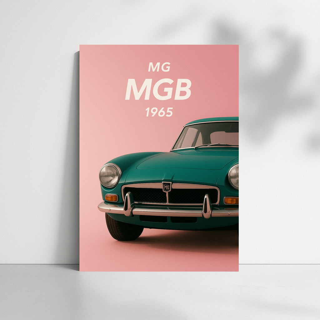 Vintage Charm MG MGB 1965: Classic in the Interior