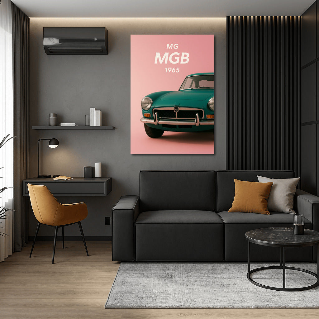 Vintage Charm MG MGB 1965: Classic in the Interior