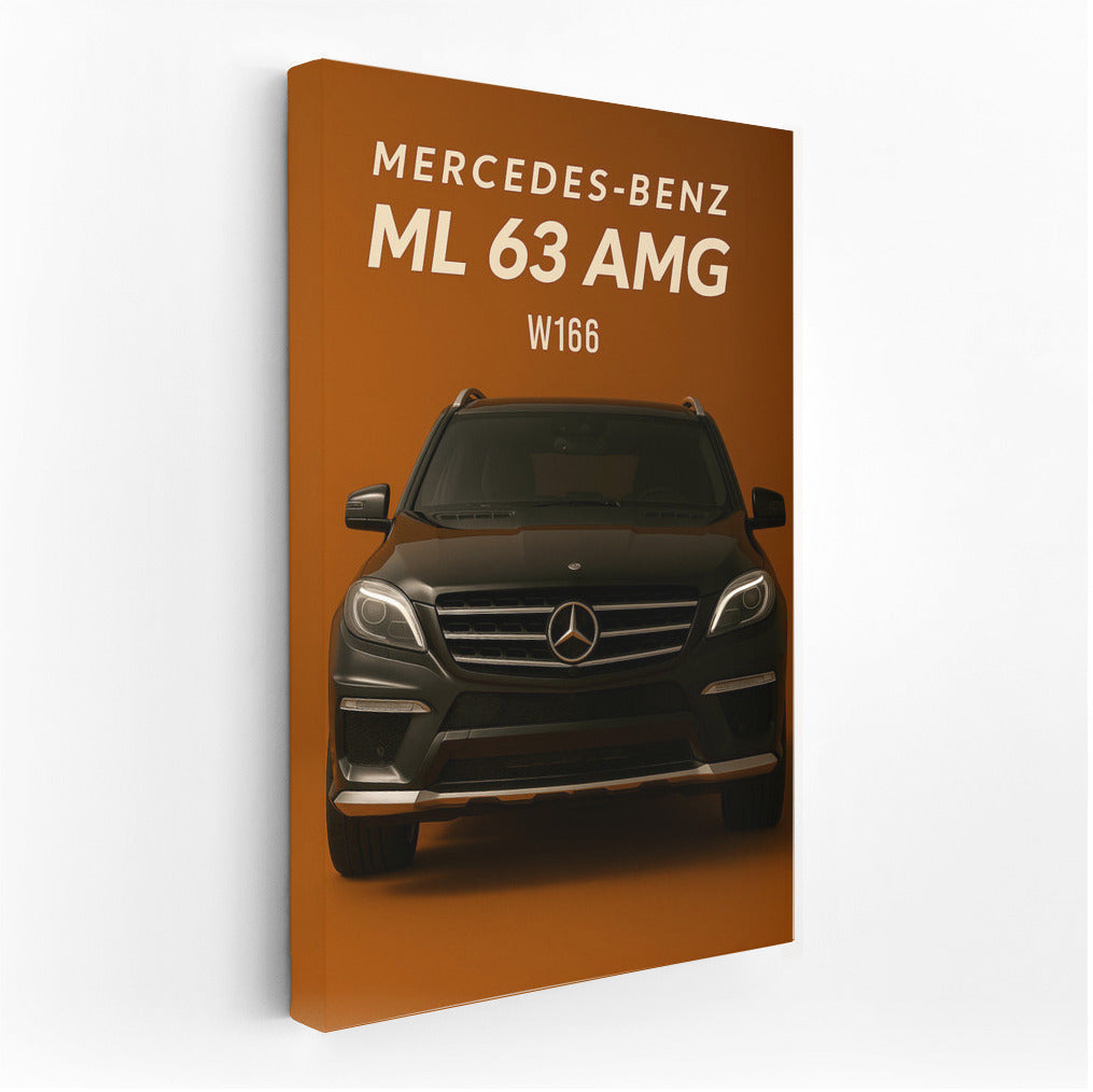 Luxury and Power: Mercedes Benz ML63 AMG W166