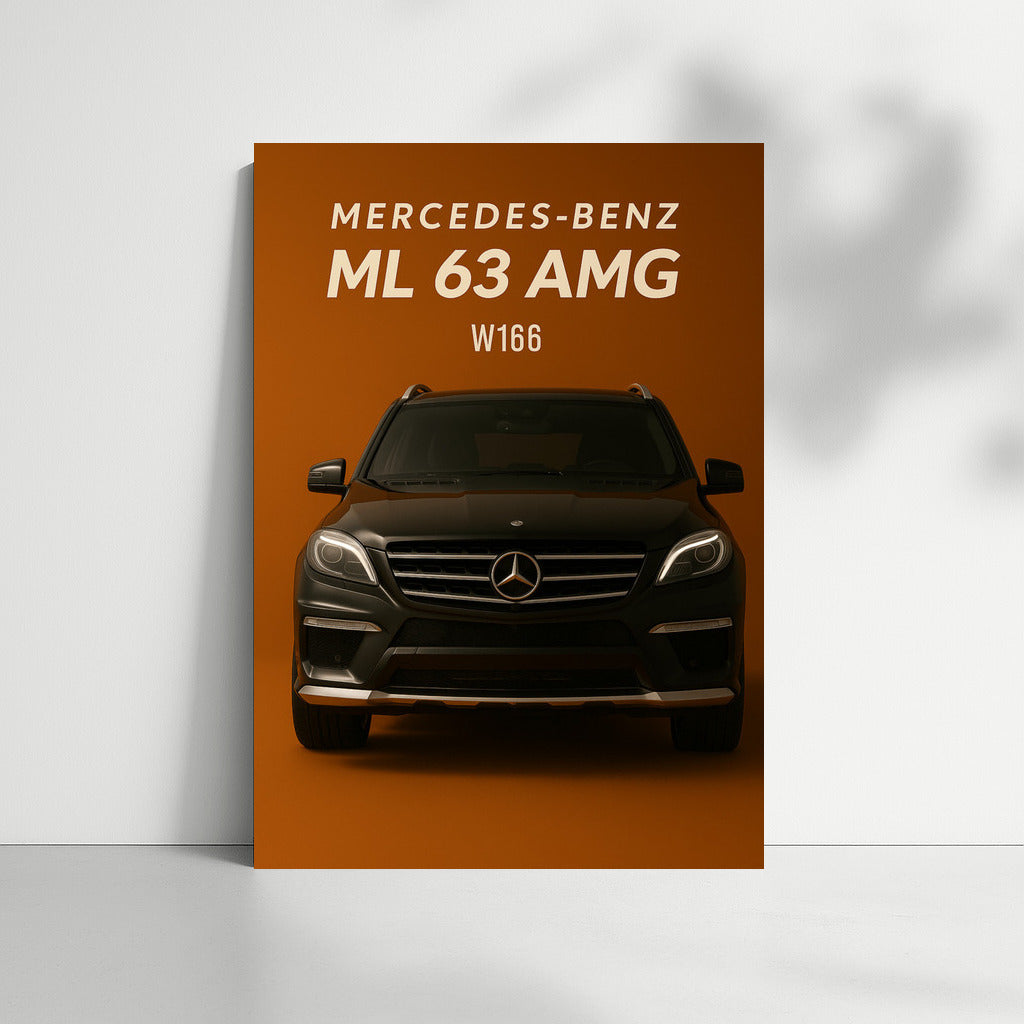 Luxury and Power: Mercedes Benz ML63 AMG W166