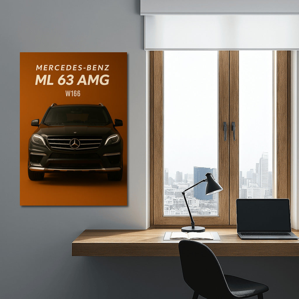 Luxury and Power: Mercedes Benz ML63 AMG W166