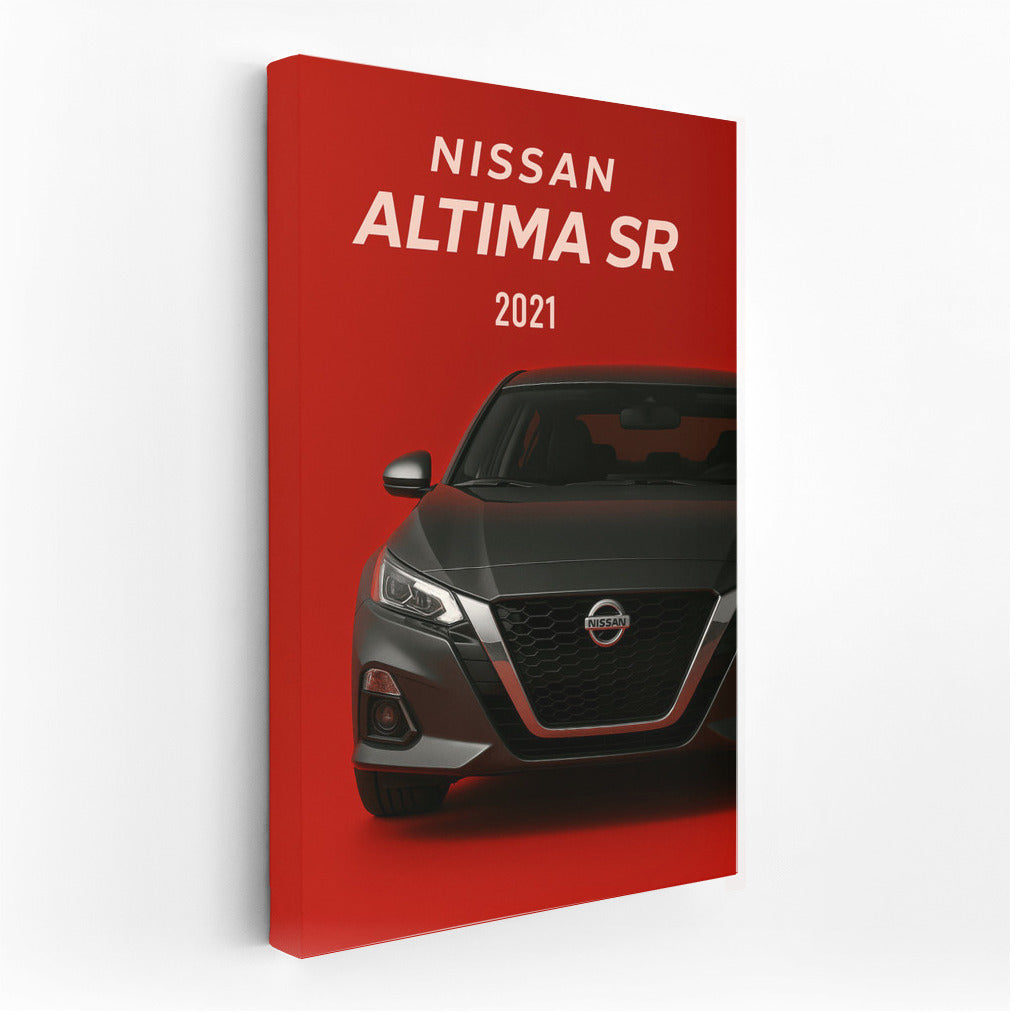 Nissan Altima SR: Elegant Dynamics on the Wall