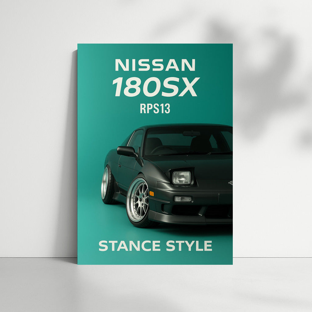 Nissan 180SX RPS13 Stance Style: Aesthetics Dynamics