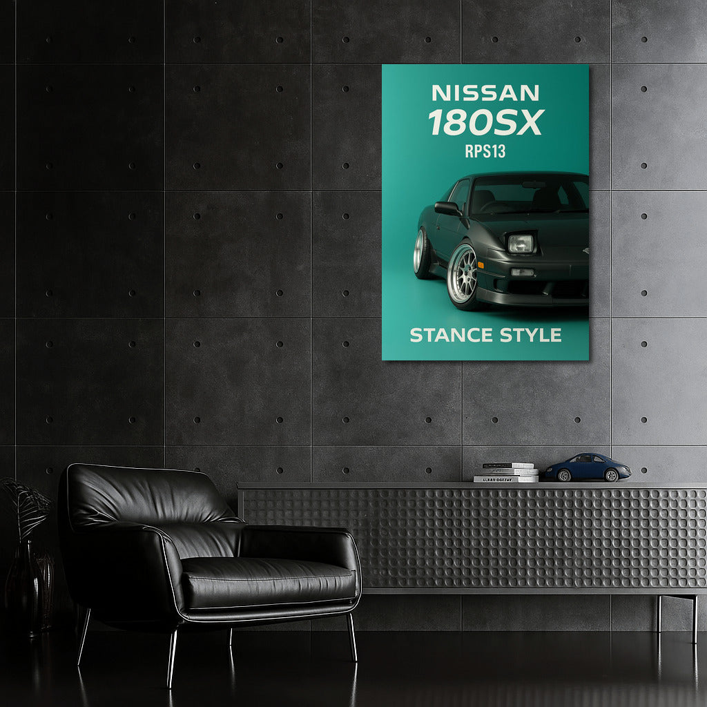 Nissan 180SX RPS13 Stance Style: Aesthetics Dynamics