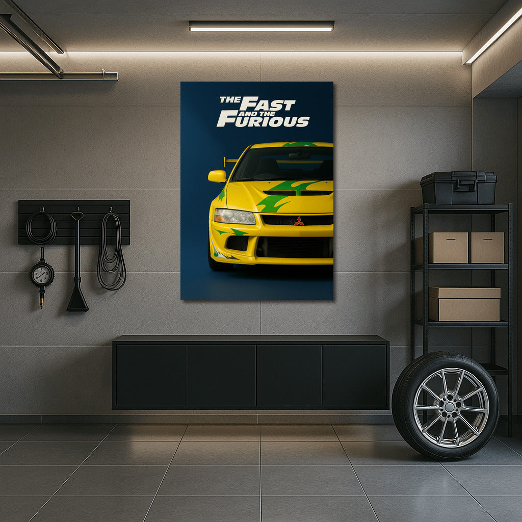Speed and Passion: Mitsubishi Lancer Evolution VII Interior