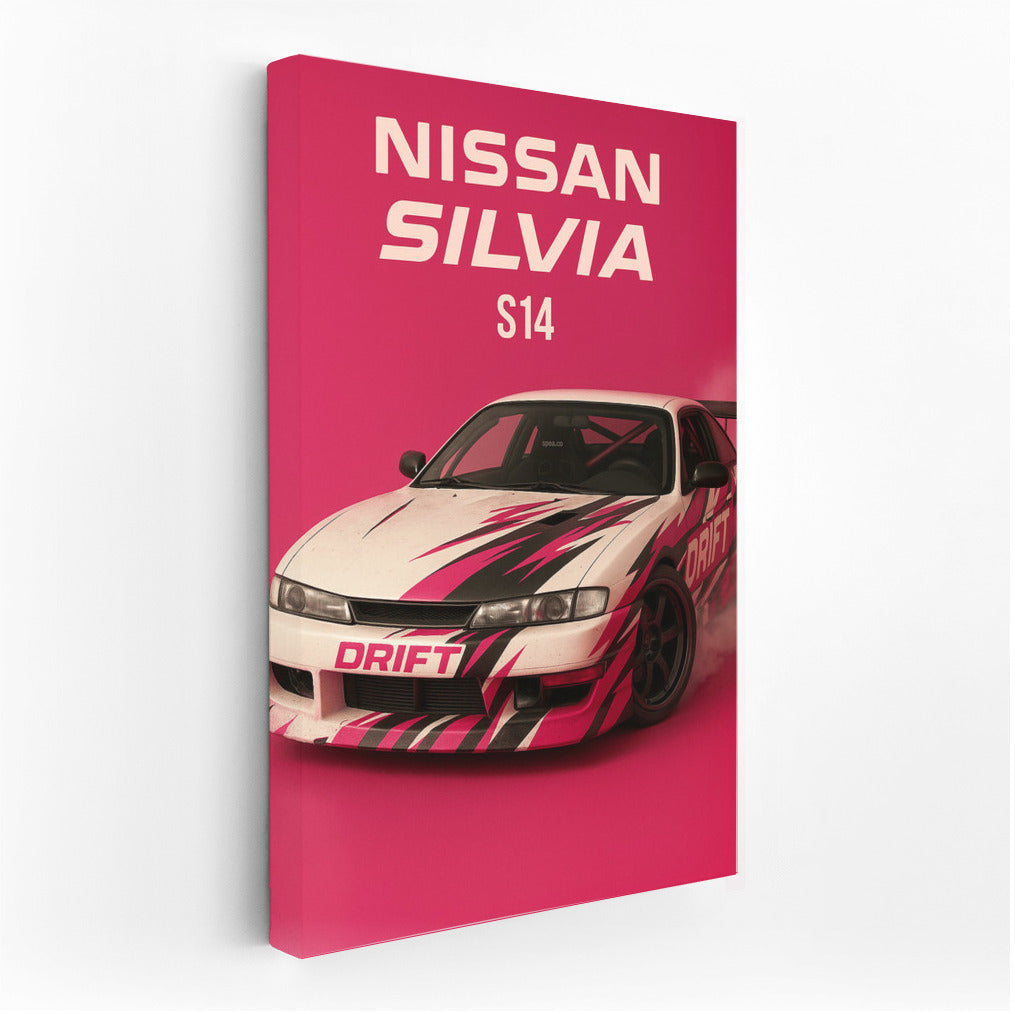 Drift Legend: Nissan Silvia S14 in a Whirlwind of Speed