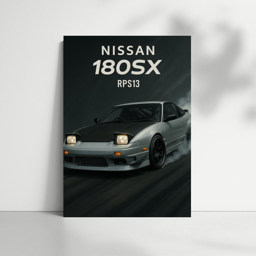 Drift Legend: Nissan 180SX RPS13 in Speed Style