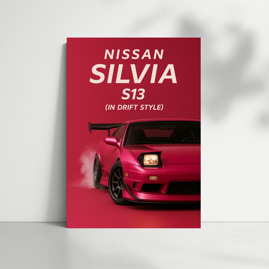 Nissan Silvia S13: Drift Energy in the Interior
