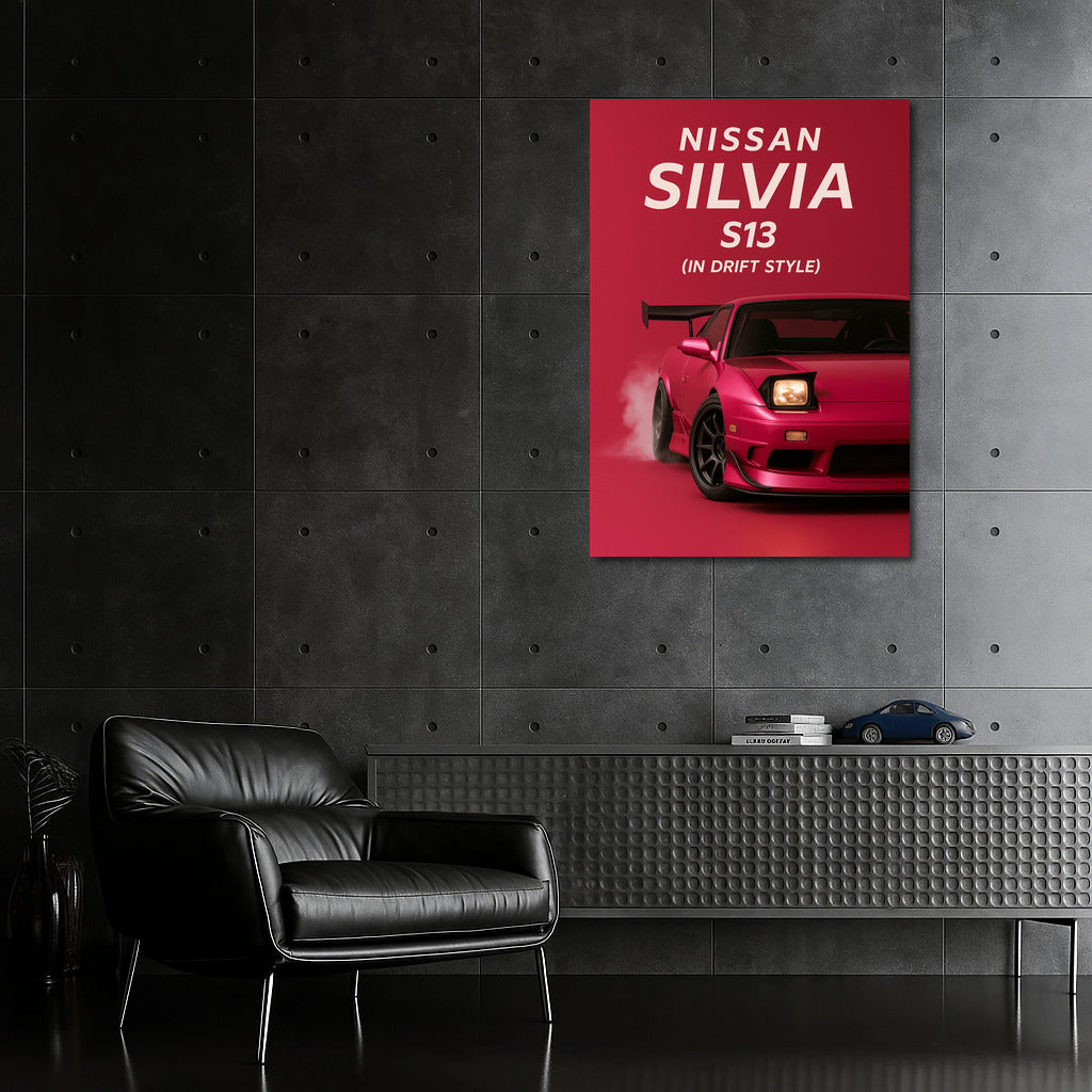 Nissan Silvia S13: Drift Energy in the Interior