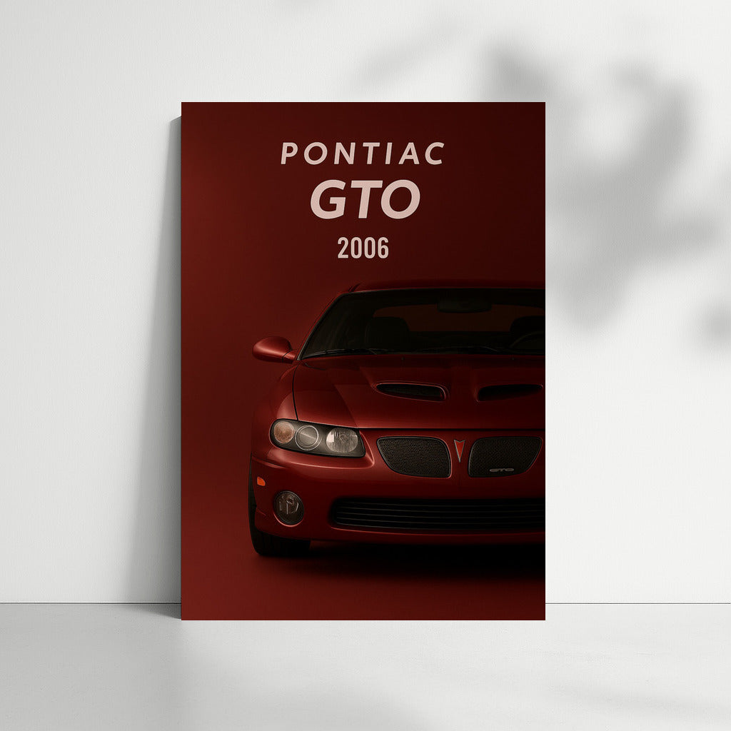 The Legendary 2006 Pontiac GTO: An Icon of Automotive Design