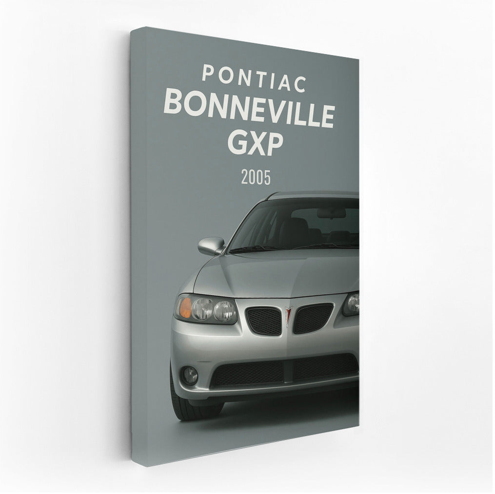 2005 Pontiac Bonneville GXP: Elegance and Strength on Canvas