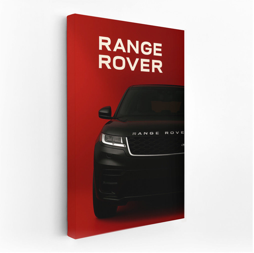 Elegant Range Rover on a Bright Background: Style and Speed