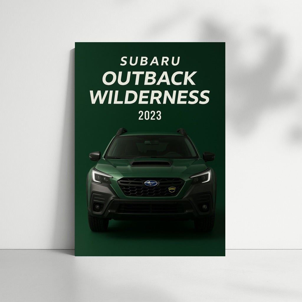 2023 Subaru Outback Wilderness: Adventure and Power on Your Wall