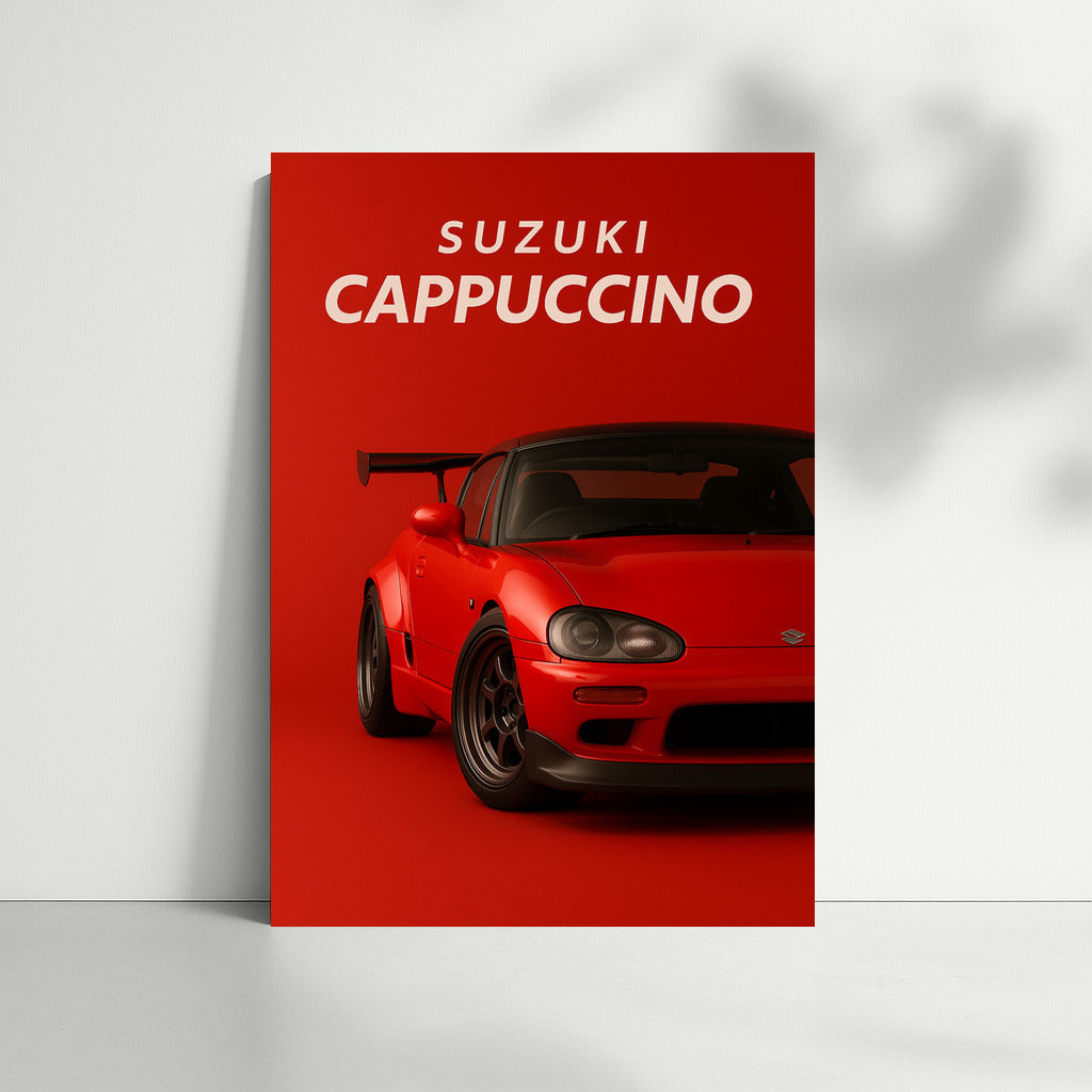 Bright and Powerful: Suzuki Cappuccino in JDM Style