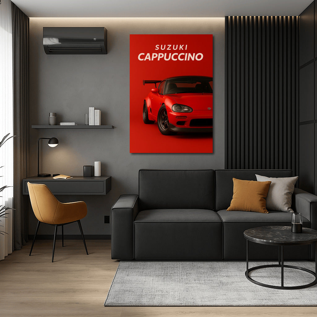 Bright and Powerful: Suzuki Cappuccino in JDM Style