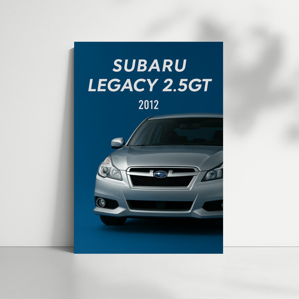 Subaru Legacy 2.5GT: Elegant Speed on Your Wall