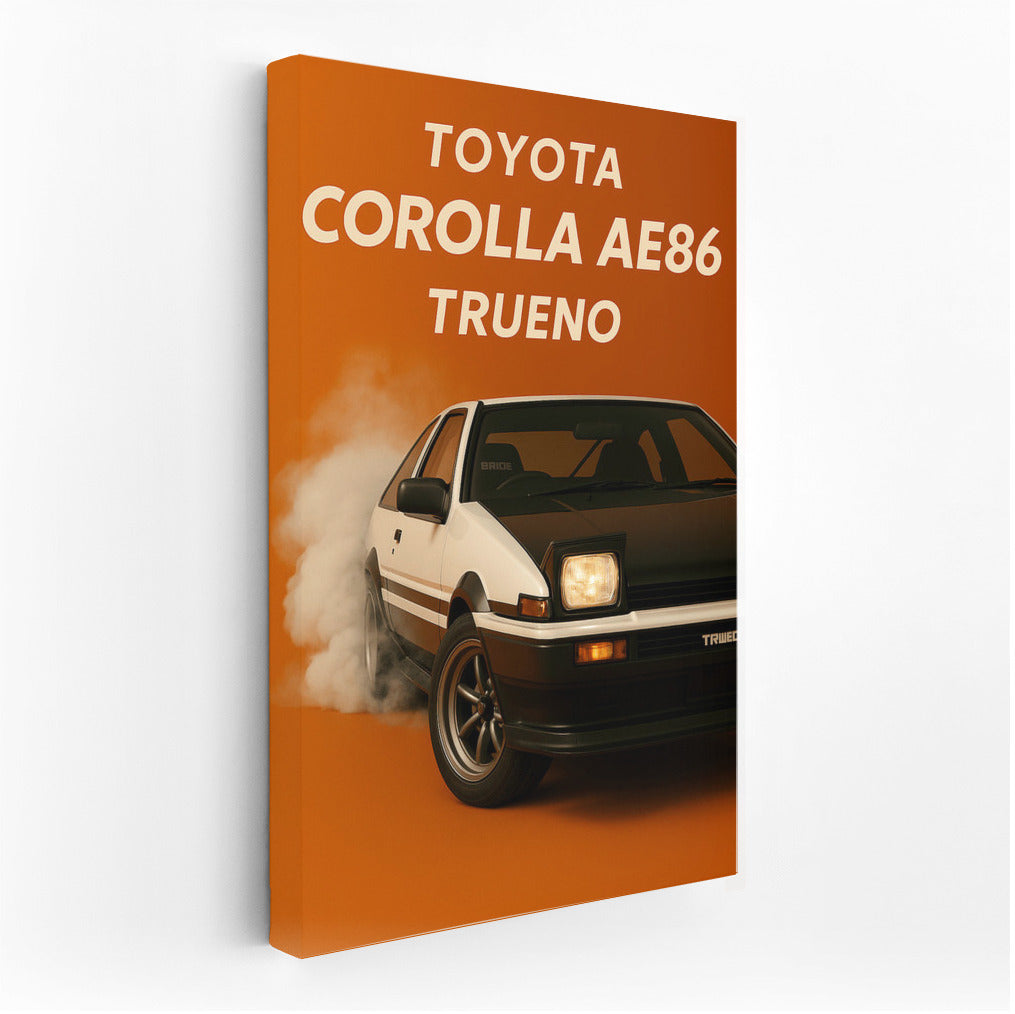Toyota Corolla AE86 Trueno: Drift Legend in Dynamics