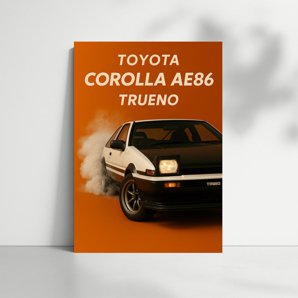 Toyota Corolla AE86 Trueno: Drift Legend in Dynamics