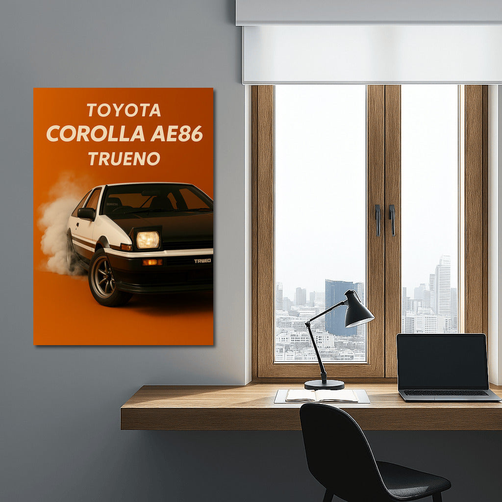 Toyota Corolla AE86 Trueno: Drift Legend in Dynamics
