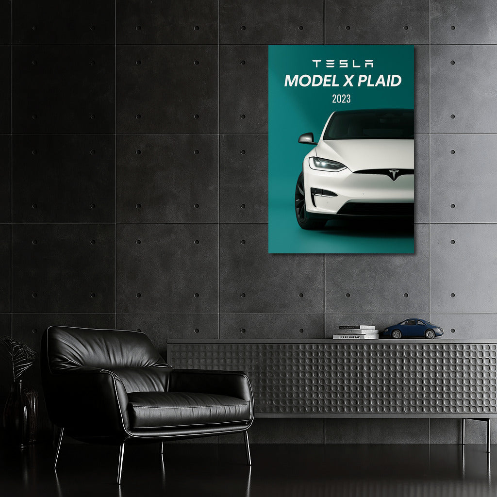 Tesla Model X Plaid 2023: Elegance and Speed in the Interior