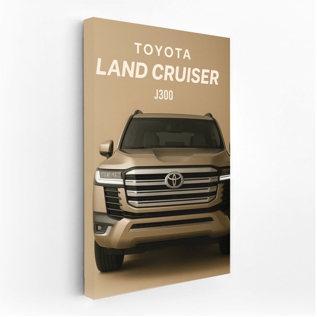 Toyota Land Cruiser J300: Power and Style on Your Wall