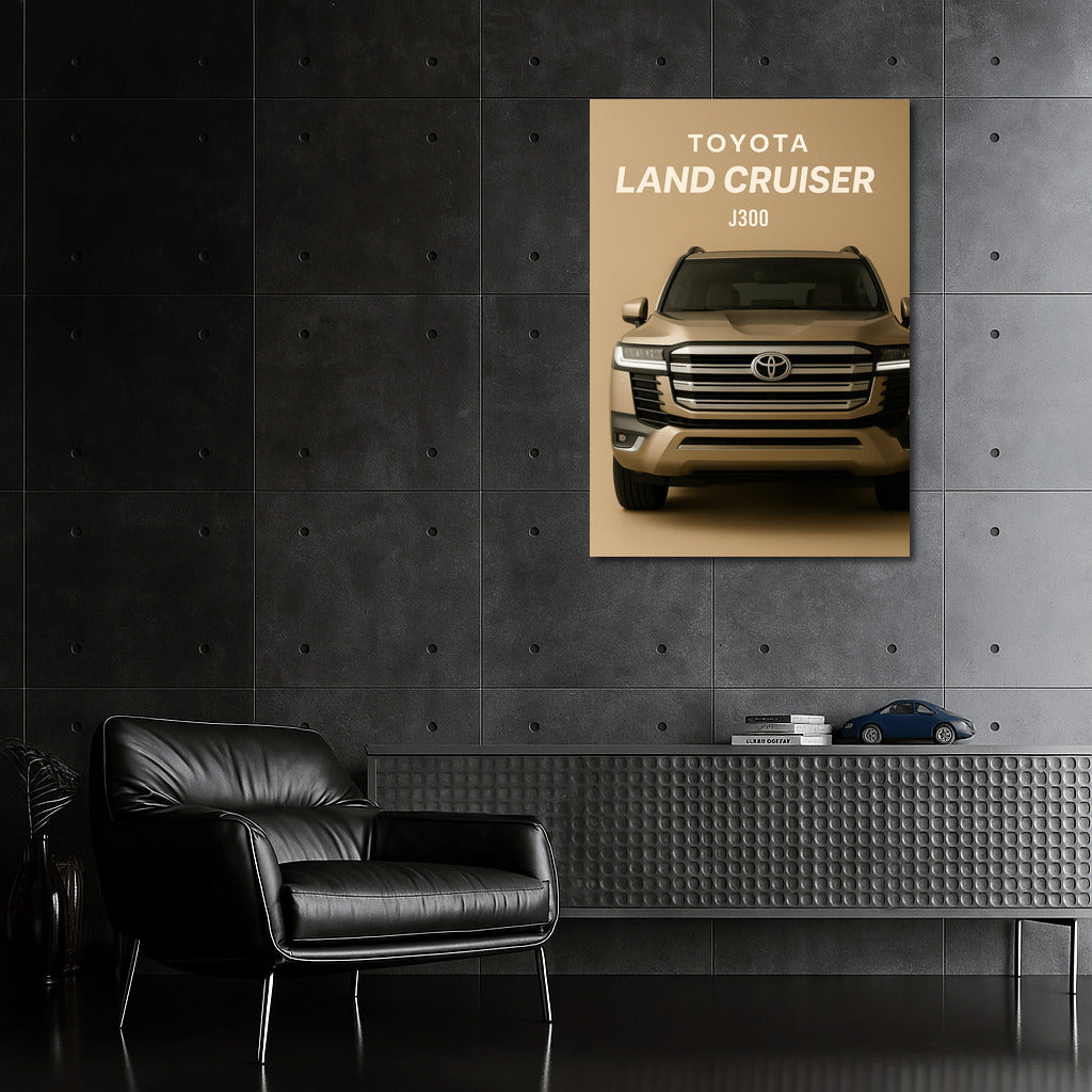 Toyota Land Cruiser J300: Power and Style on Your Wall