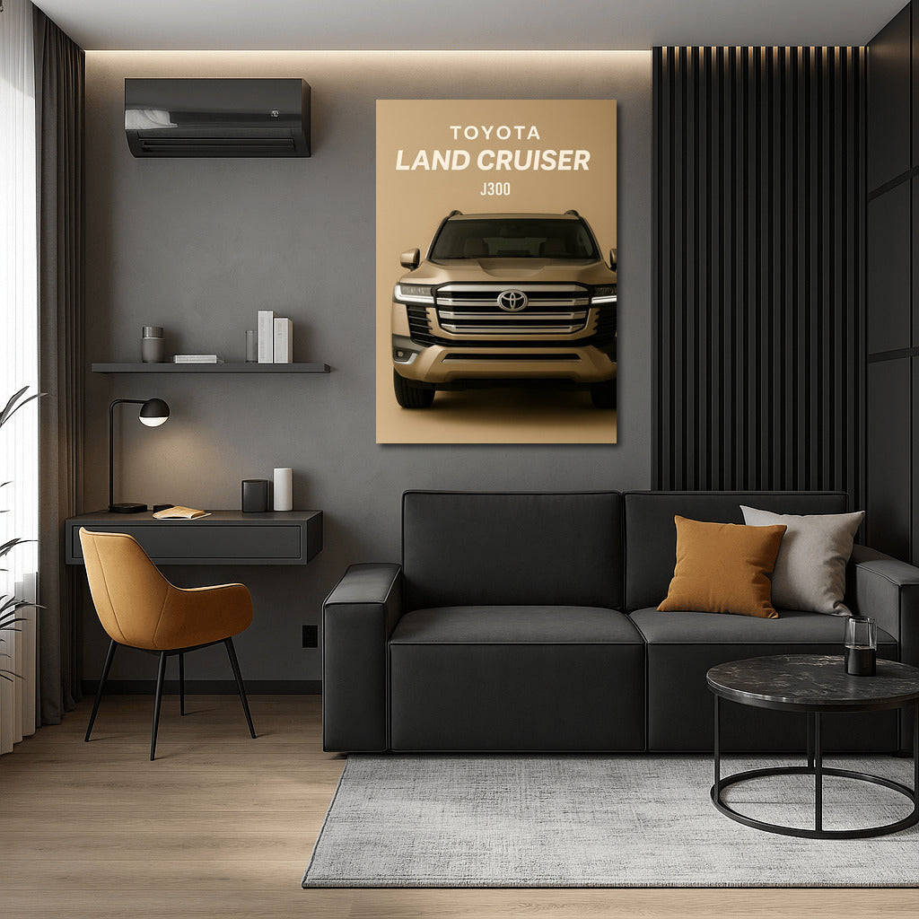 Toyota Land Cruiser J300: Power and Style on Your Wall
