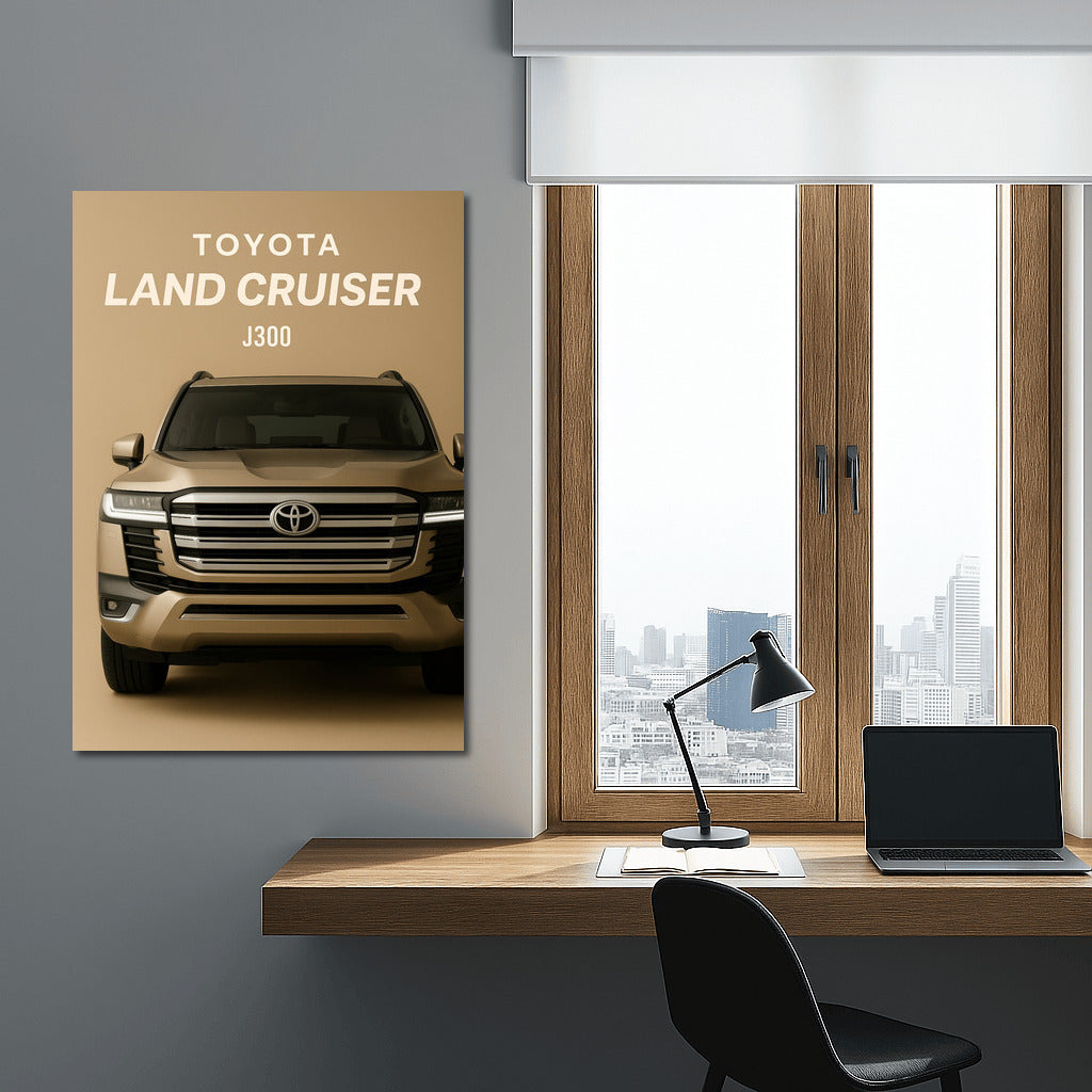 Toyota Land Cruiser J300: Power and Style on Your Wall