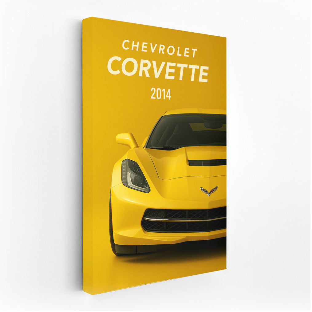 Legendary Chevrolet Corvette C7: Dynamics and Style on Your Wall