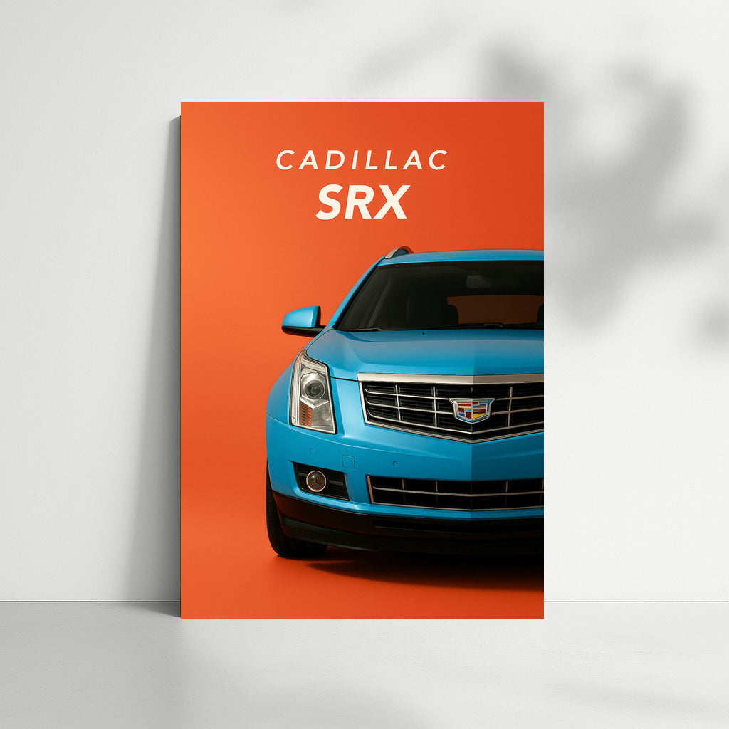 Cadillac SRX: Energy and Elegance on Your Wall