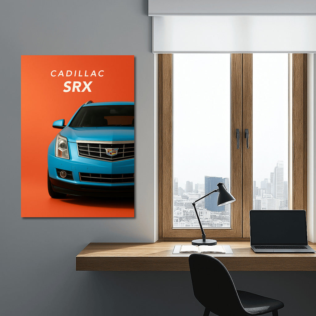 Cadillac SRX: Energy and Elegance on Your Wall