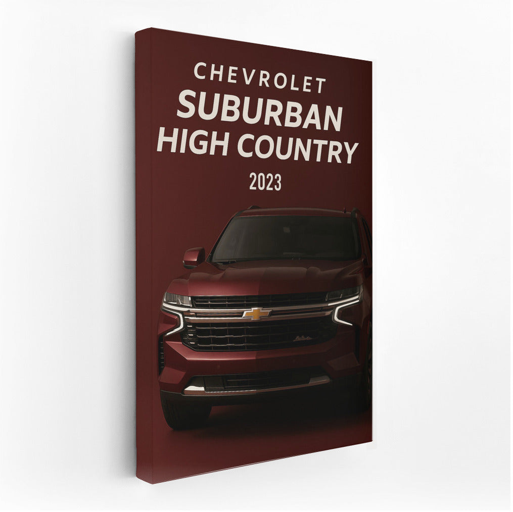 2023 Chevrolet Suburban High Country Greatness: Power and Aesthetics