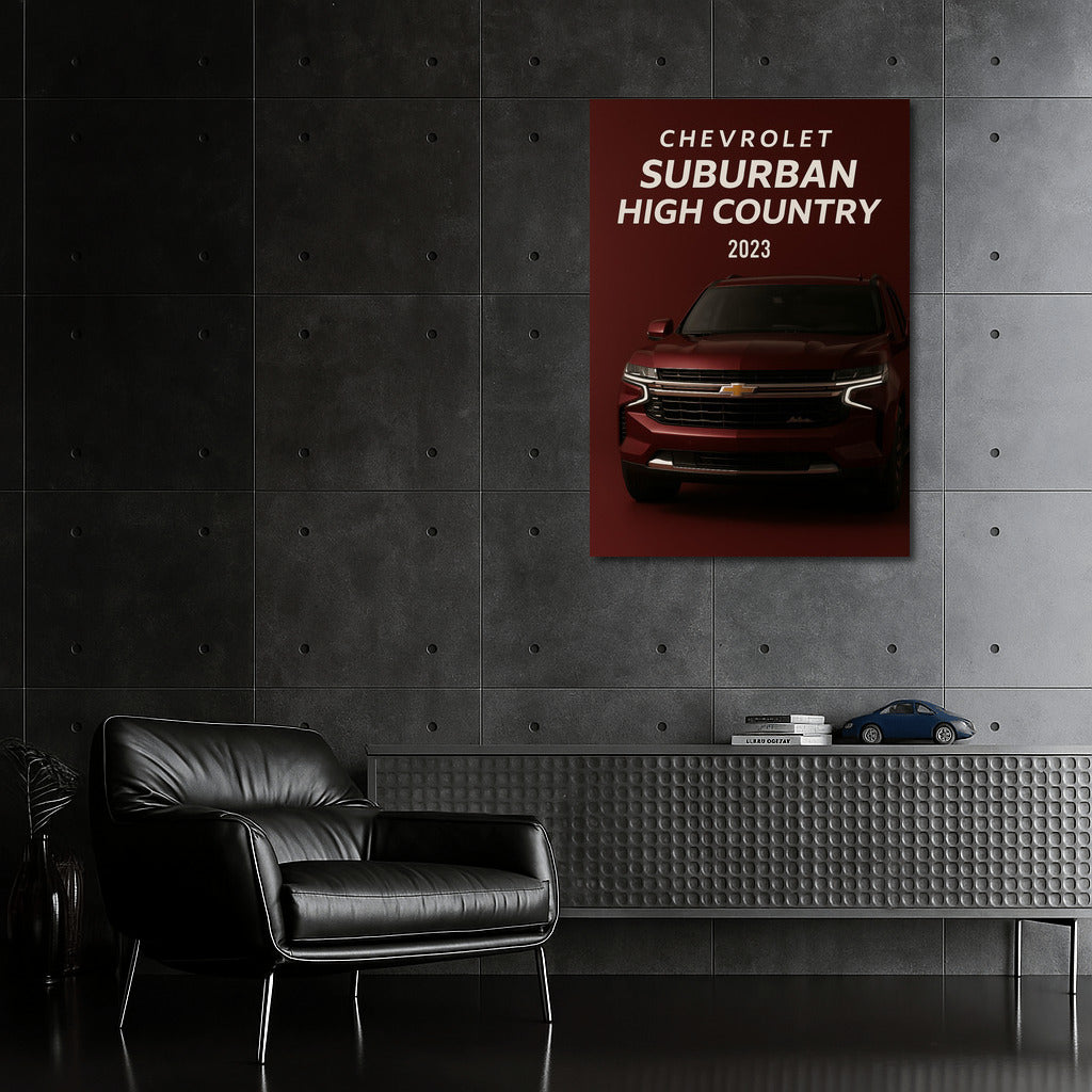 2023 Chevrolet Suburban High Country Greatness: Power and Aesthetics