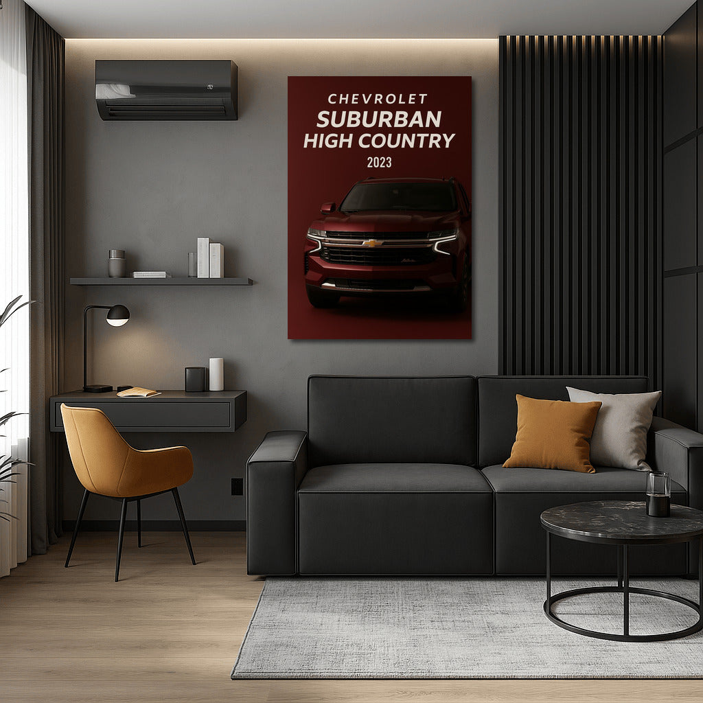 2023 Chevrolet Suburban High Country Greatness: Power and Aesthetics