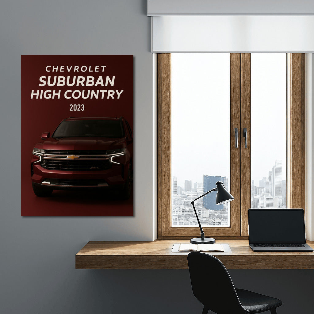 2023 Chevrolet Suburban High Country Greatness: Power and Aesthetics