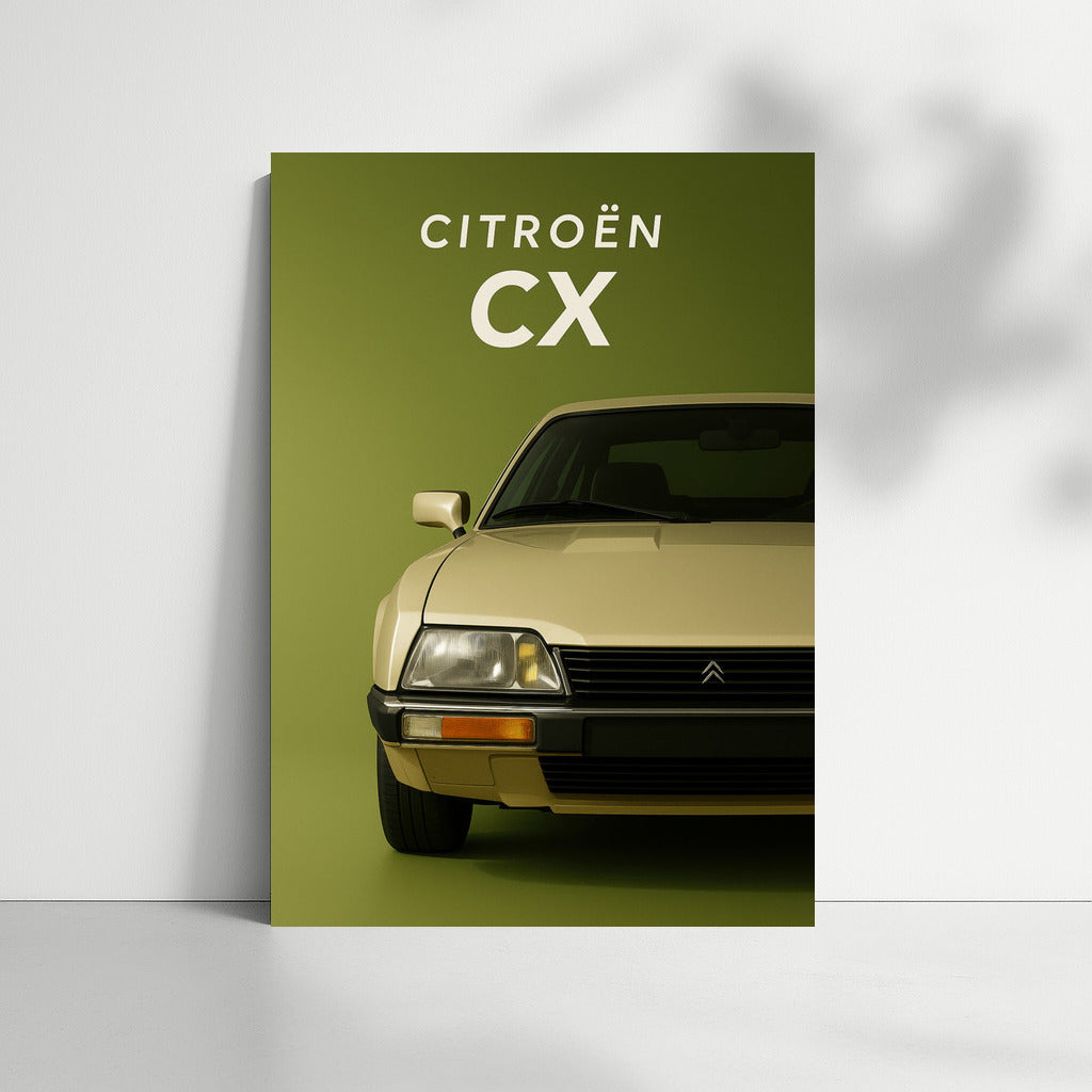 Elegant Citroën CX: Style and Nostalgia in the Interior