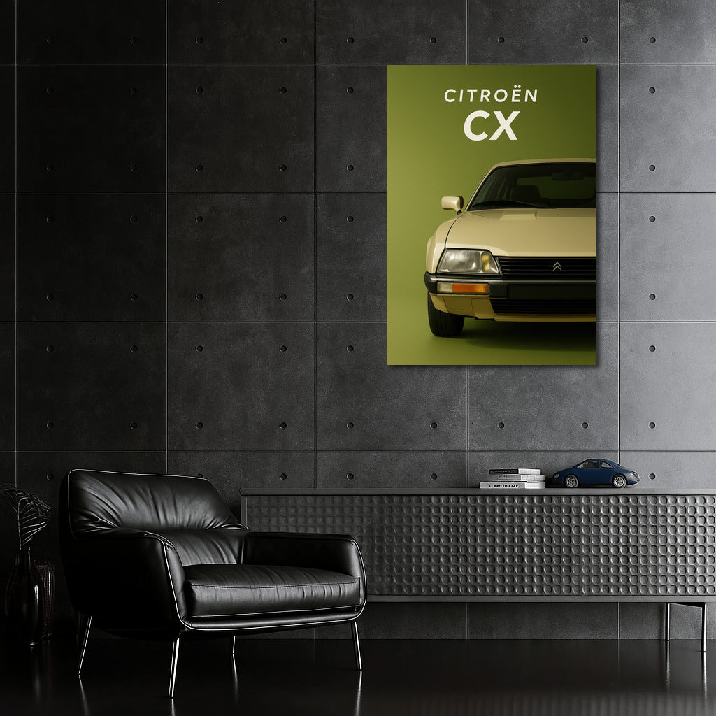 Elegant Citroën CX: Style and Nostalgia in the Interior