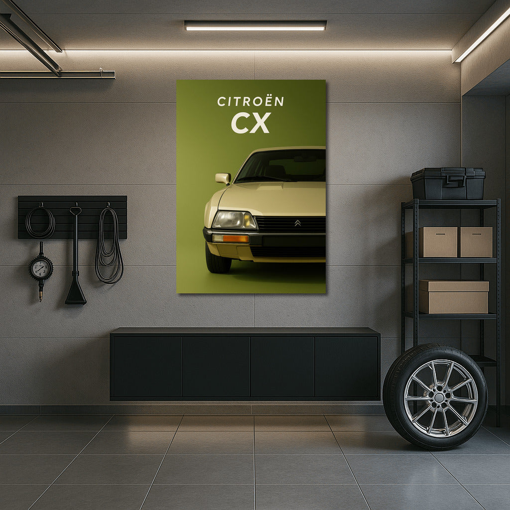 Elegant Citroën CX: Style and Nostalgia in the Interior
