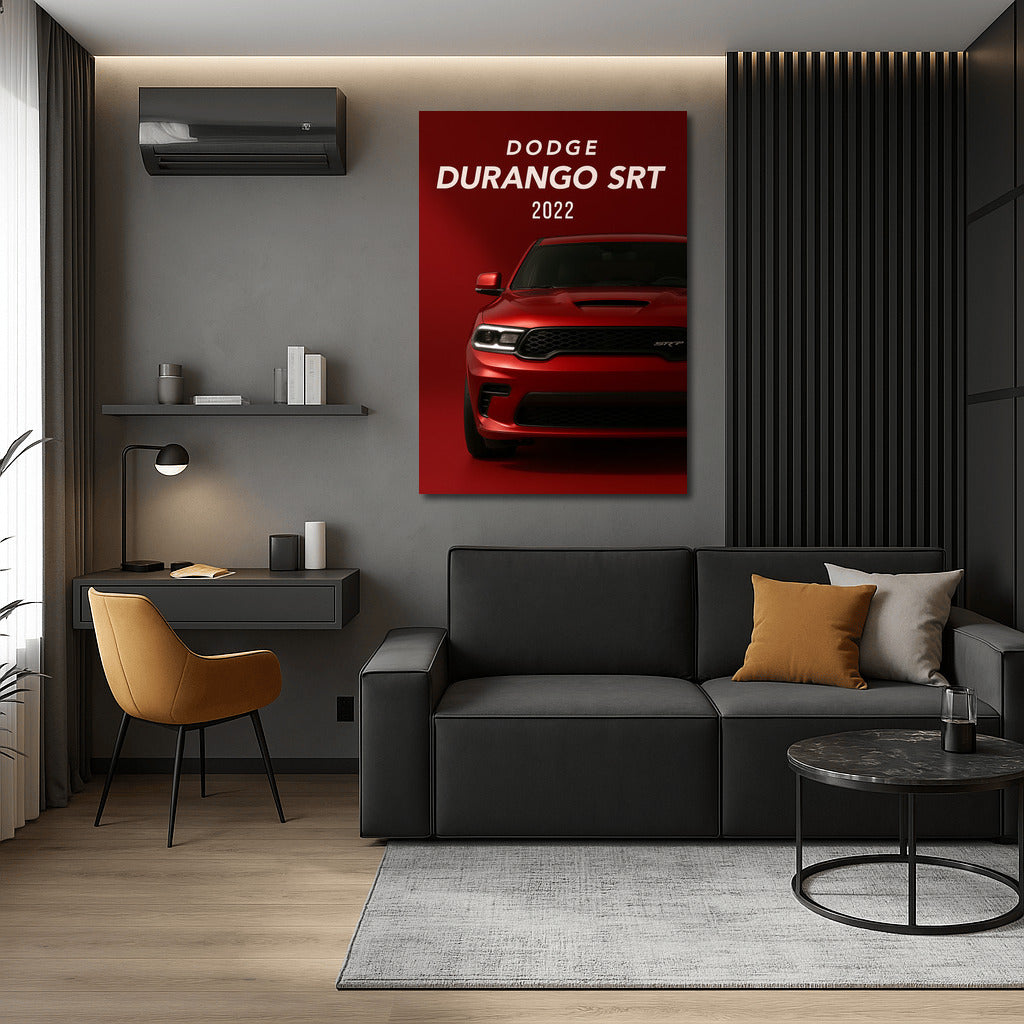 2022 Dodge Durango SRT: Power and Style on Your Wall