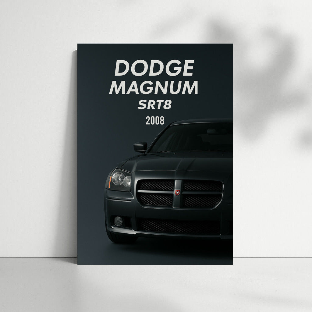 Dodge Magnum SRT8 2008: Dynamics and Power on Your Wall