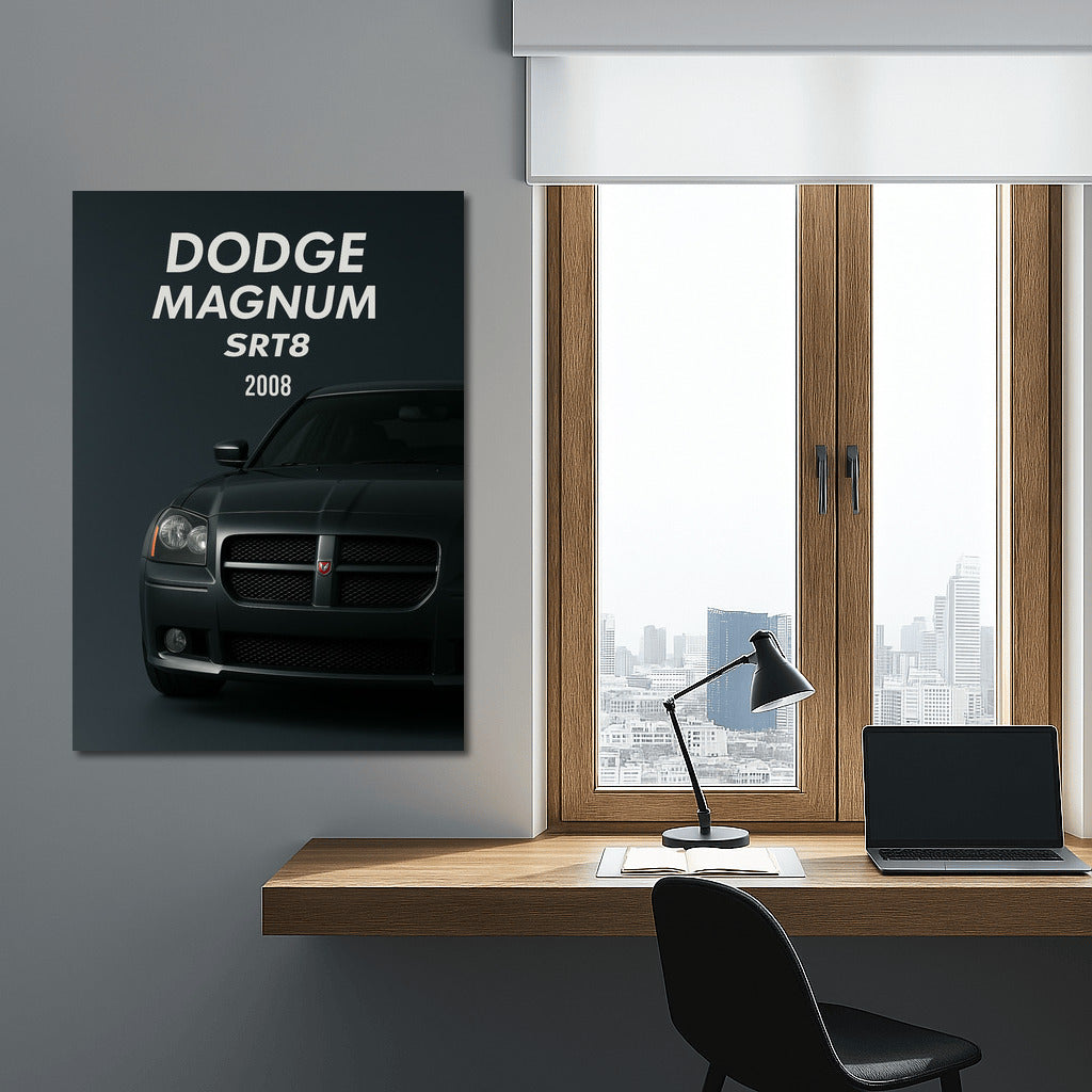 Dodge Magnum SRT8 2008: Dynamics and Power on Your Wall