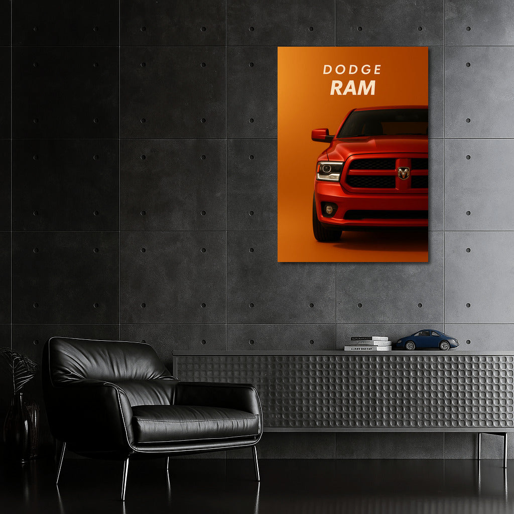 Dodge Ram Orange: Speed and Power in Orange