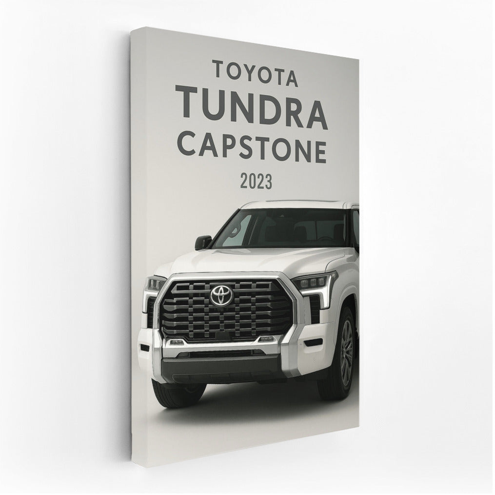 Toyota Tundra Capstone: Power and Style on Your Wall