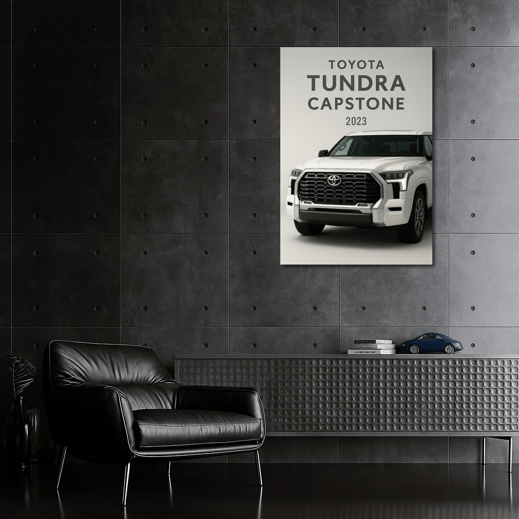 Toyota Tundra Capstone: Power and Style on Your Wall