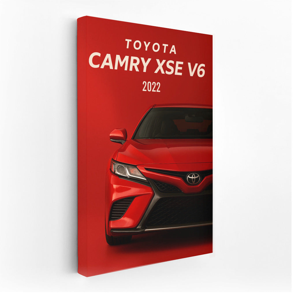 2022 Toyota Camry XSE V6: Speed Energy on the Wall