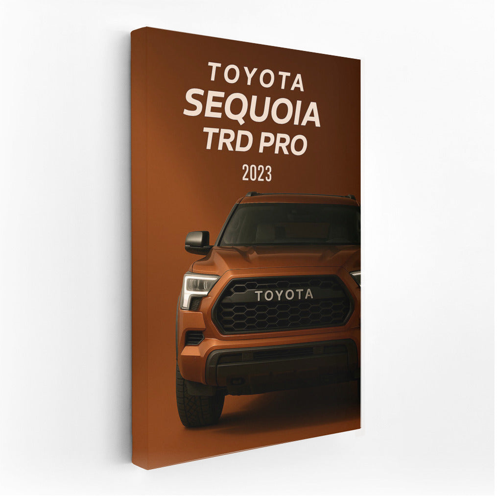 Toyota Sequoia TRD Pro 2023: Power and Style on Your Wall