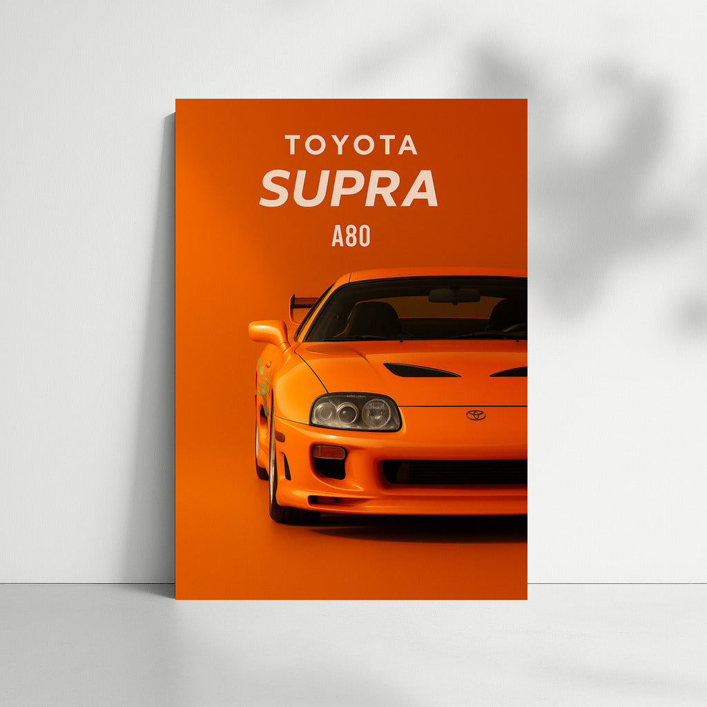 The legendary Toyota Supra A80 from the movie Fast and Furious: Speed and Style