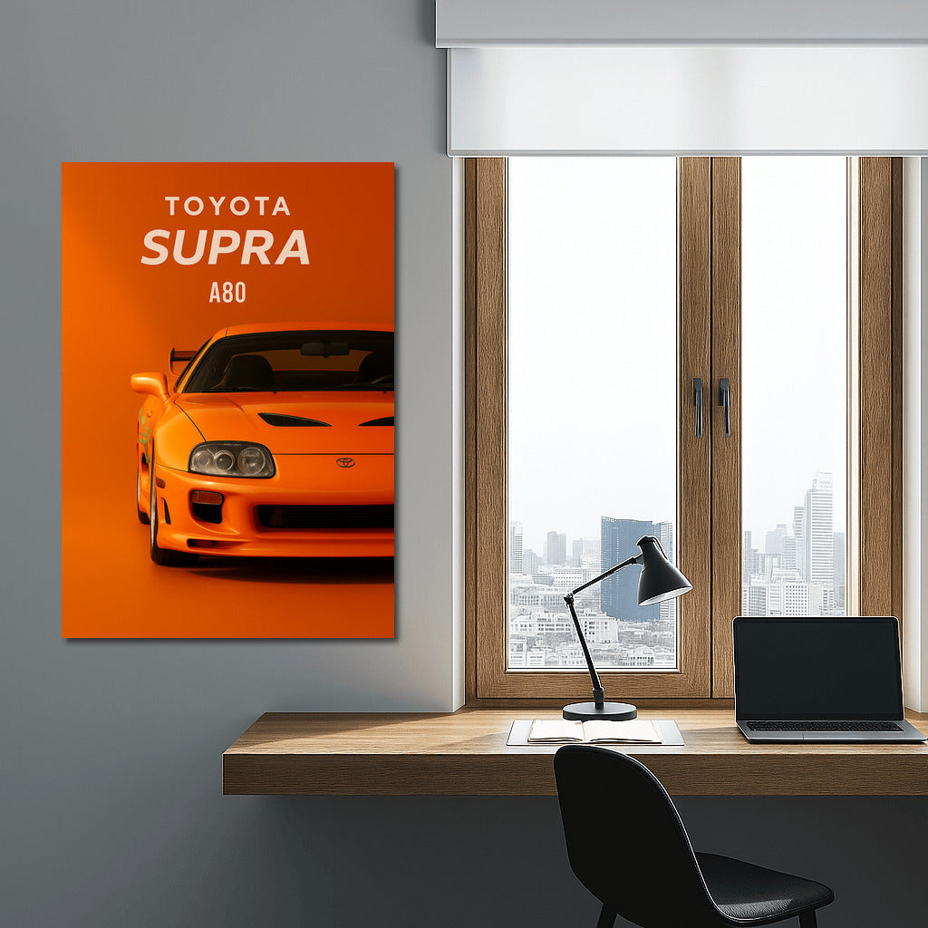 The legendary Toyota Supra A80 from the movie Fast and Furious: Speed and Style