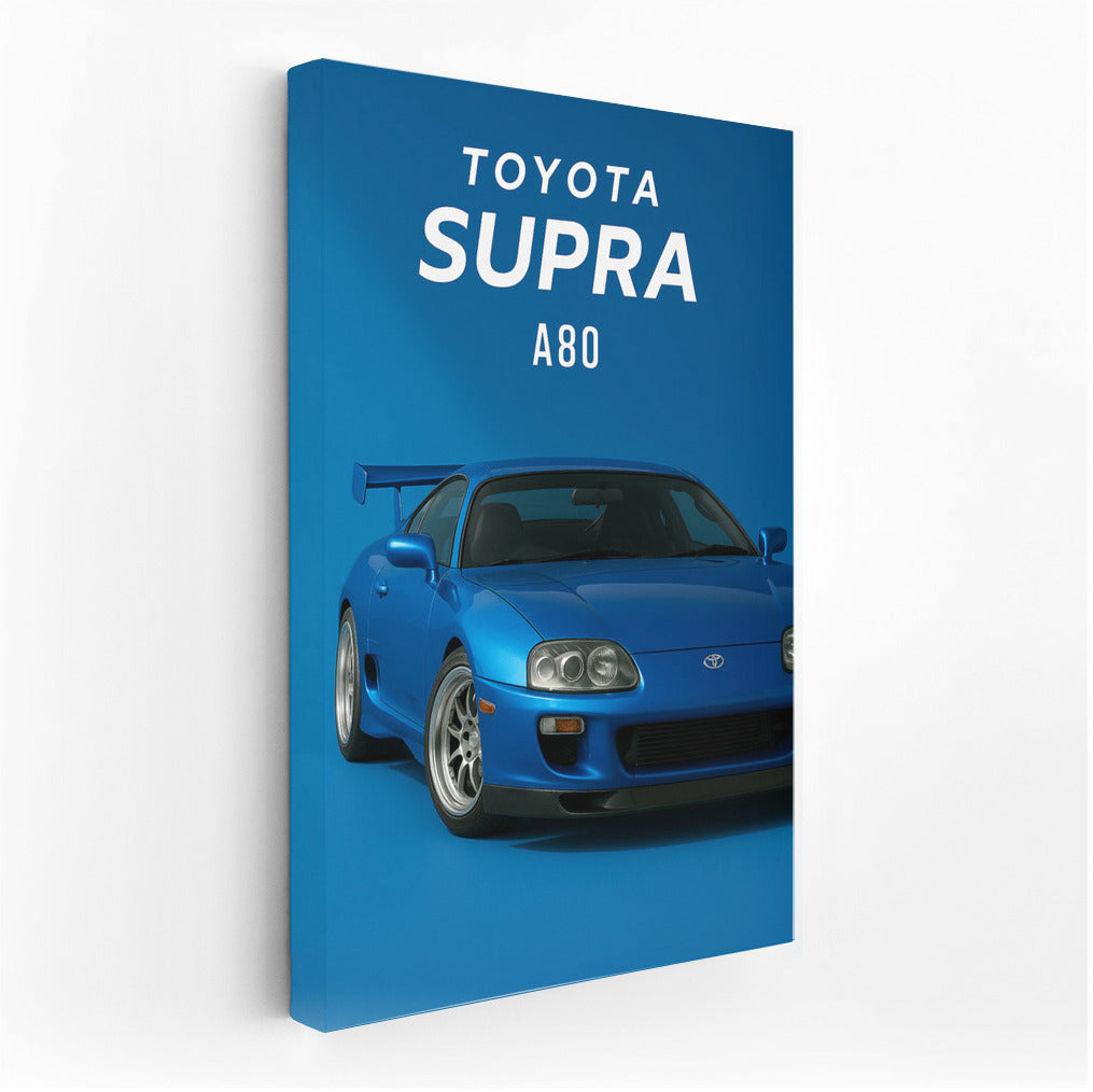 Legendary Toyota Supra A80 in JDM style: Dynamics and Power